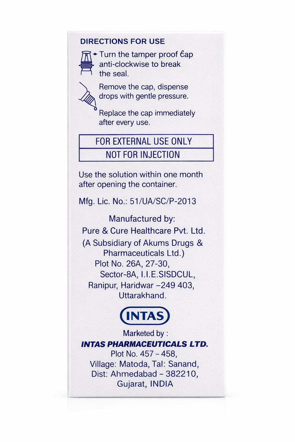 Intas C-Nac Eye Drop 10ml