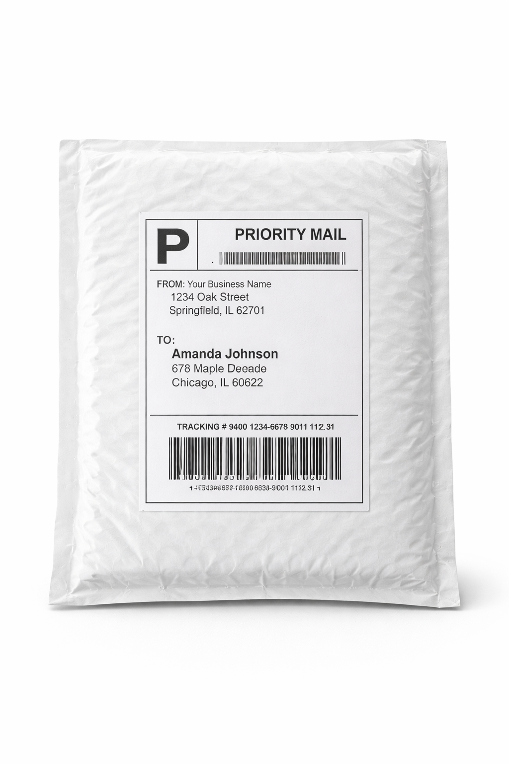 Premium White Bubble Mailers | Padded Courier Bags | Tear-Resistant Shipping Envelopes 6.5 x 8 Pack Of 500