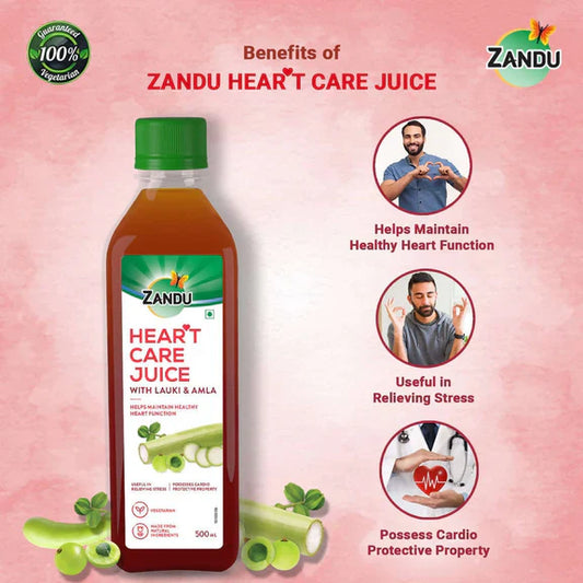 Zandu Heart Care Juice with Lauki & Amla - 500 ml