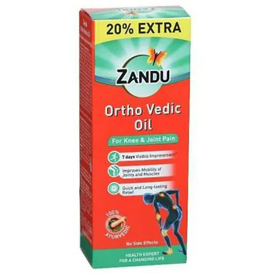 Zandu Ortho Vedic Knee & Joint Pain Oil - 120 ml