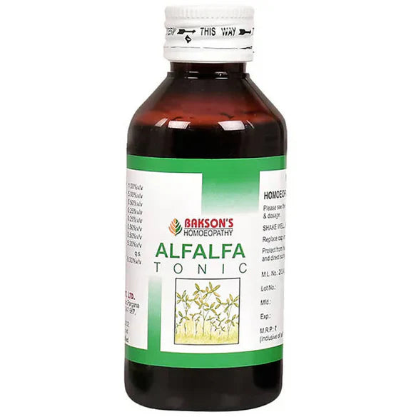 Bakson's Homeopathy Alfalfa Tonic - 115 ml