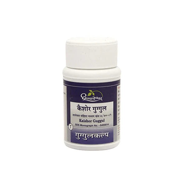 Dhootapapeshwar Kaishor Guggul - 60 tabs