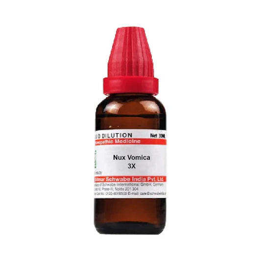 Dr. Willmar Schwabe India Nux Vomica Dilution - 3X - 30 ml