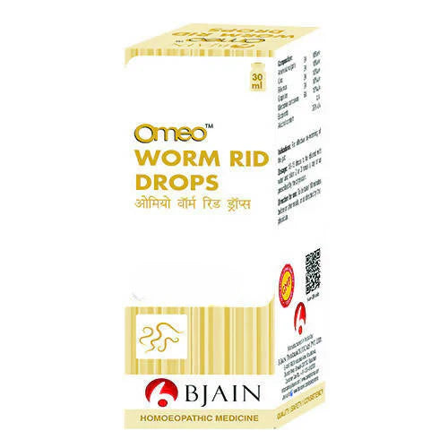 Bjain Homeopathy Omeo Worm Rid Drops - 30 ml