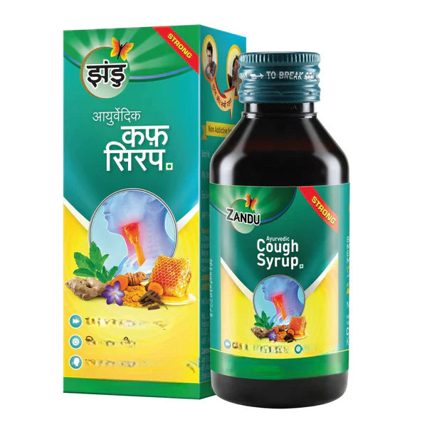 Zandu Ayurvedic Cough Syrup - 100 ml