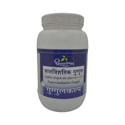 Dhootapapeshwar Saptavimshatika Guggul Tablets - 60 Tablets