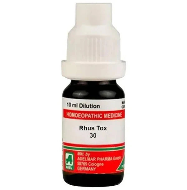 Adel Homeopathy Rhus Tox Dilution - 10 ml - 30 CH