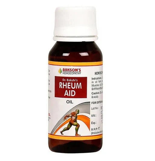 Bakson's Homeopathy Rheum Aid Oil - 115 ml