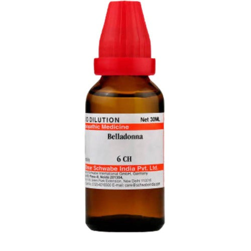 Dr. Willmar Schwabe India Belladonna Dilution - 6 CH - 30 ml