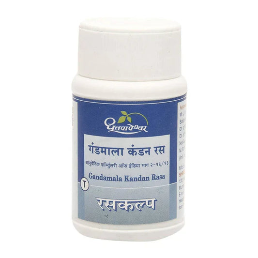 Dhootapapeshwar Gandamala Kandan Rasa Tablets - 60 Tablets