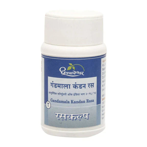 Dhootapapeshwar Gandamala Kandan Rasa Tablets - 60 Tablets