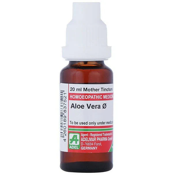 Adel Homeopathy Aloe Vera Mother Tincture Q - 20 ml