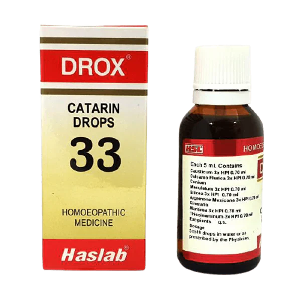 Haslab Homeopathy Drox 33 Catarin Drop - 30 ML