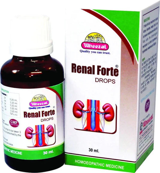 Wheezal Renal Forte Drops - Pack of 3 - 30 ml