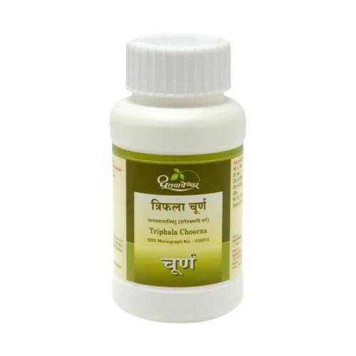 Dhootapapeshwar Triphala Choorna Vati - 60 tabs