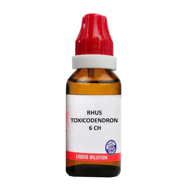 Bjain Homeopathy Rhus Toxicodendron Dilution - 30 ml - 6 CH