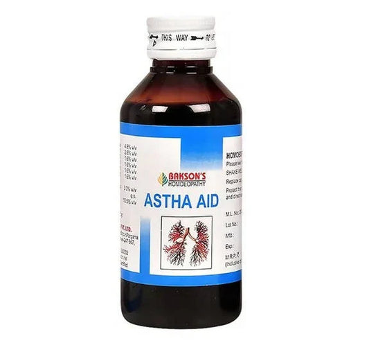Bakson's Homeopathy Astha Aid Syrup - 115 ml