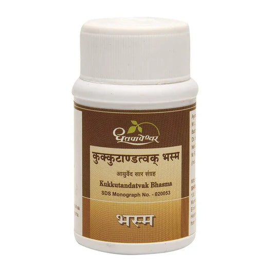 Dhootapapeshwar Kukkutandatvak Bhasma - 10 gm