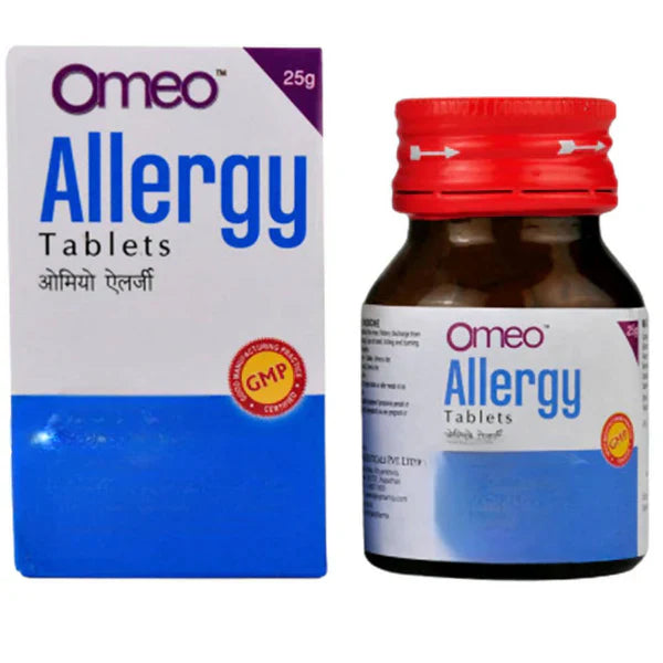 Bjain Homeopathy Omeo Allergy Tablets - 25 gm