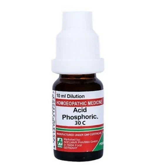 Adel Homeopathy Acid Phosphoric Dilution - 30 CH - 10 ml