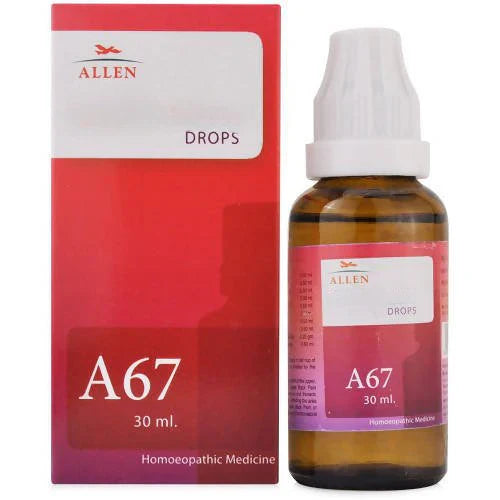Allen Homeopathy A67 Drops - 30 ml
