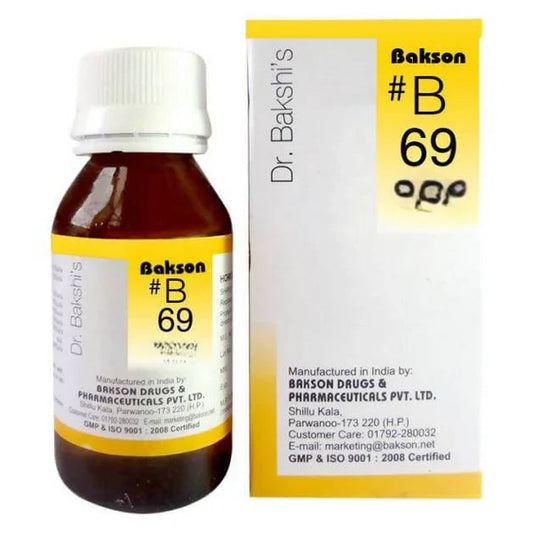 Bakson's Homeopathy B69 Drop - 30 ml