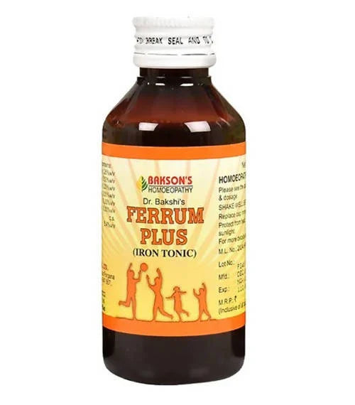 Bakson's Homeopathy Ferrum Plus - 115 ml