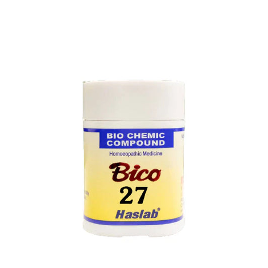 Haslab Homeopathy Bico 27 Biochemic Compound Tablets - 20 gm