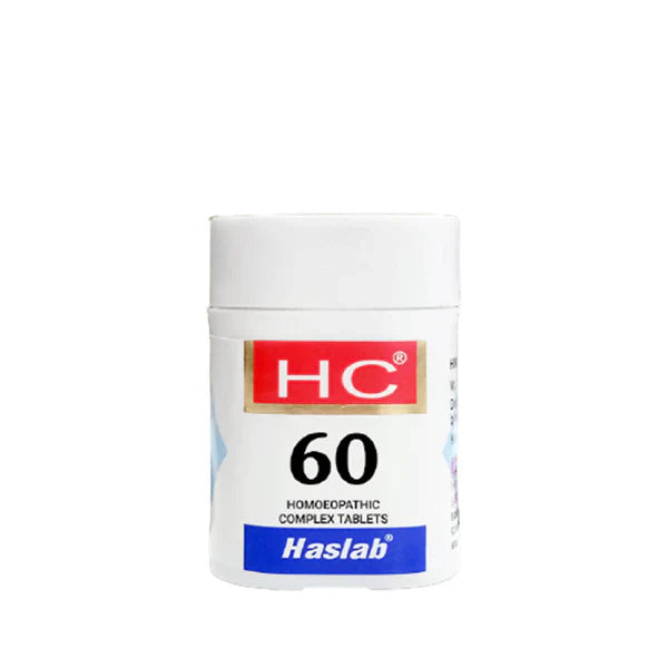 Haslab Homeopathy HC 60 Phytolacca Complex Tablet - 20 gm
