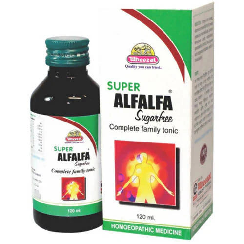 Wheezal Homeopathy Super Alfalfa Sugar Free Tonic - 120 ml