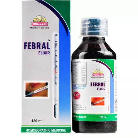 Wheezal Homeopathy Febral Elixir Syrup - 120 ml