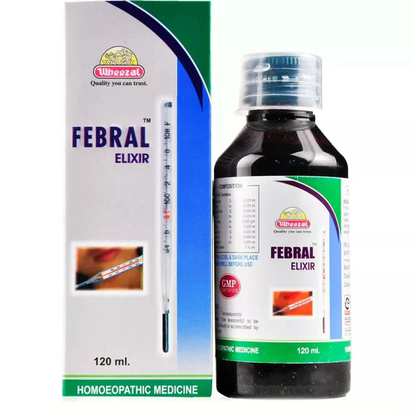 Wheezal Homeopathy Febral Elixir Syrup - 120 ml