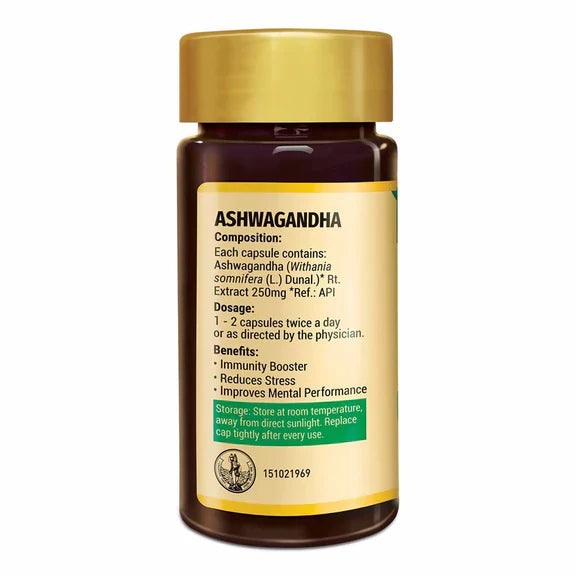 Zandu Ashwagandha Immunity Booster Capsules - Pack of 1