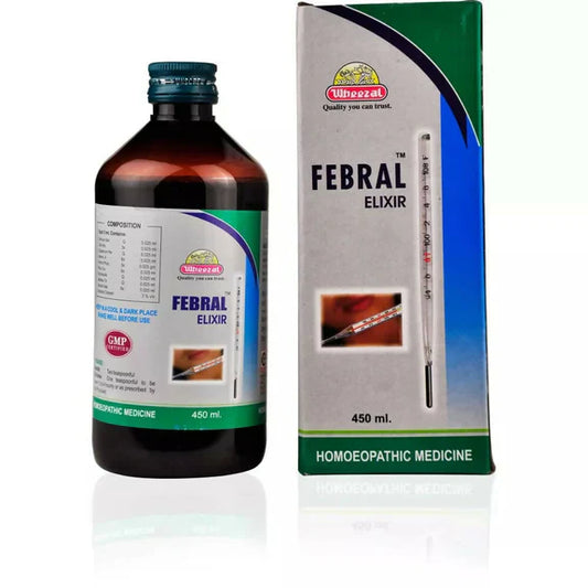 Wheezal Homeopathy Febral Elixir Syrup - 120 ml