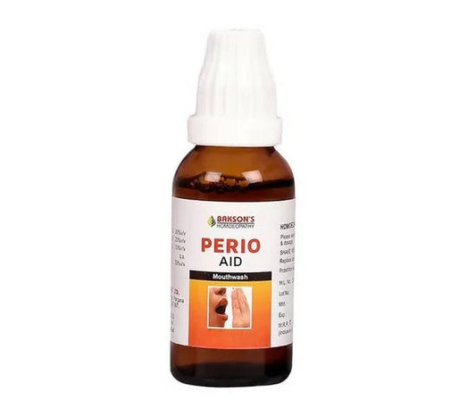 Bakson's Homeopathy Perio Aid Mouth Wash - 30 ml