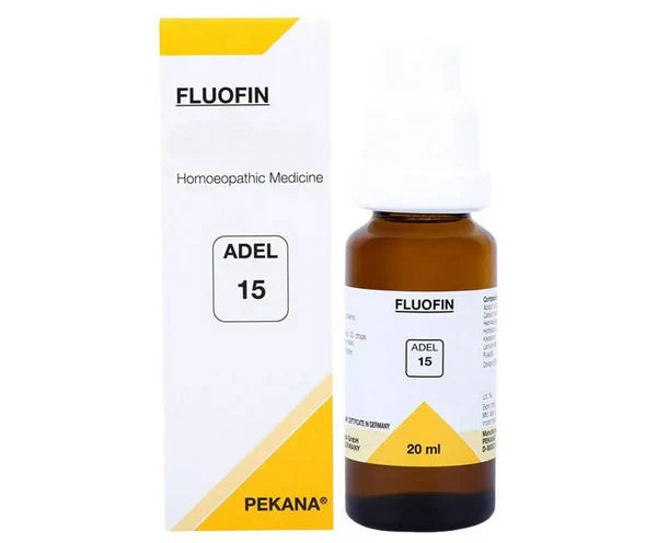 Adel Homeopathy 15 Fluofin Drops - 20 ml