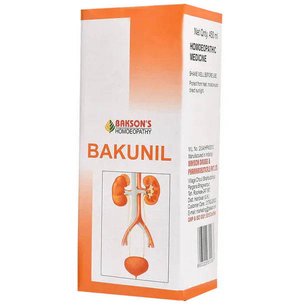 Bakson's Homeopathy Bakunil Syrup - 115 ml