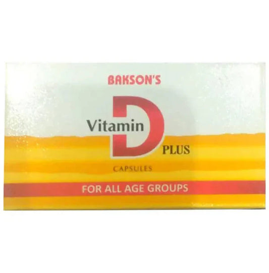 Bakson's Homeopathy Vitamin D Plus Capsules - 50 caps