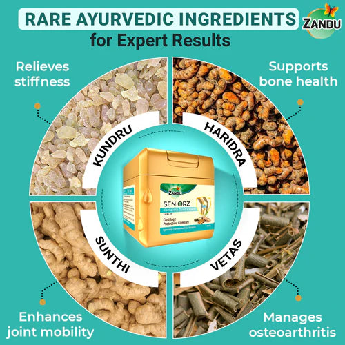 Zandu Seniorz Complete Joint Expert Tablets - 60 tabs