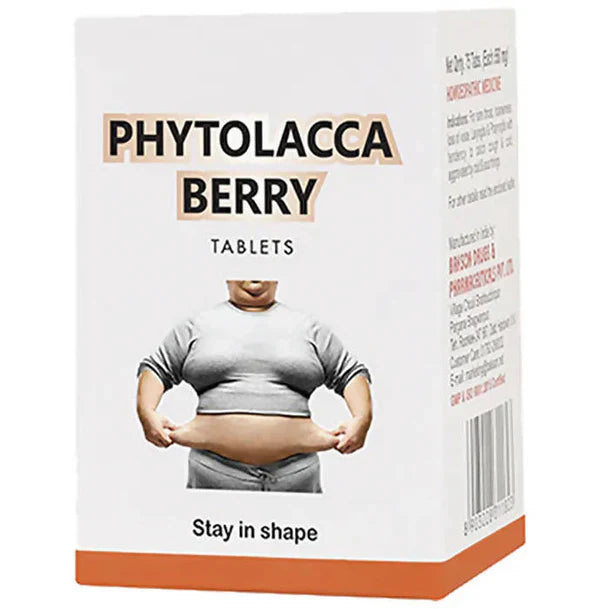 Bakson's Homeopathy Phytolacca Berry Tablets - 75 tabs