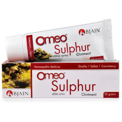 Bjain Homeopathy Omeo Sulphur Ointment - 30 gm
