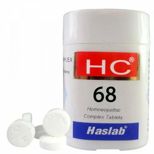 Haslab Homeopathy HC 68 Calcarea Flour Complex Tablets - 20 gm
