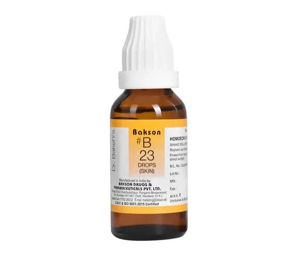 Bakson's Homeopathy B23 Drops - 30 ml