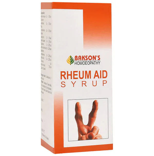 Bakson's Homeopathy Rheum Aid Syrup - 115 ml