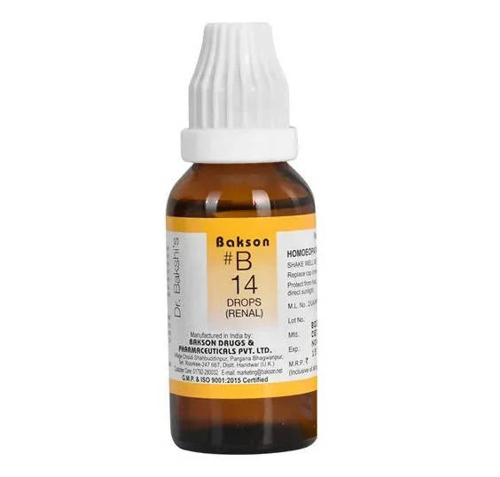 Bakson's Homeopathy B14 Drops - 30 ml