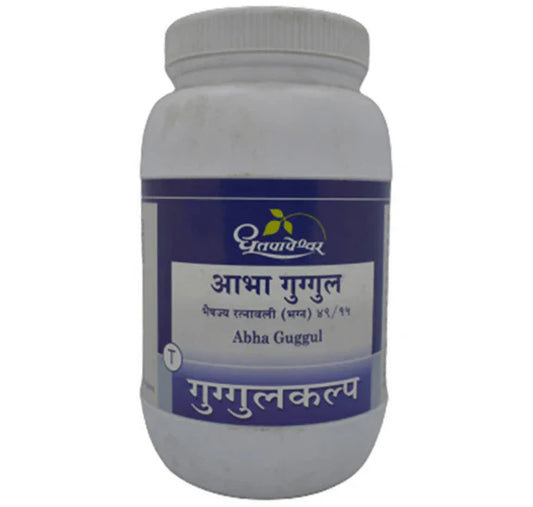 Dhootapapeshwar Abha Guggul Tablets - 60 Tablets