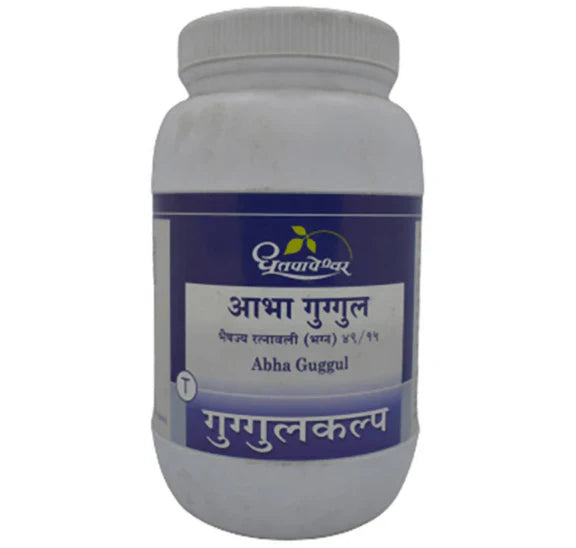 Dhootapapeshwar Abha Guggul Tablets - 60 Tablets
