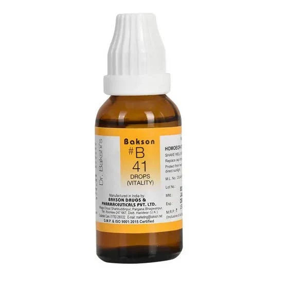 Bakson's Homeopathy B41 Drops - 30 ml