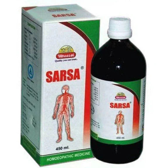 Wheezal Homeopathy Sarsa Syrup - 120 ml