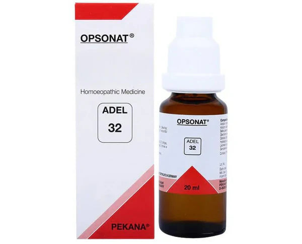 Adel Homeopathy 32 Opsonat Drops - 20 ml